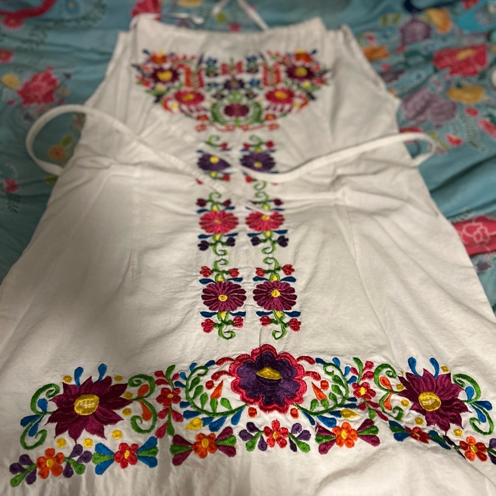 Mexican Embroidered Dresss